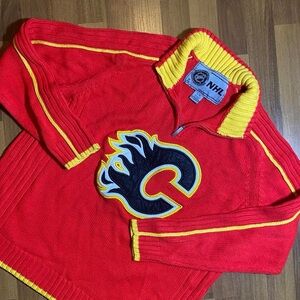 NHL Calgary Flames Knit Sweater